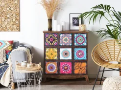 Beliani Senkki 6 Kaappia 3 Laatikkoa Monivarinen Kuma Outlet