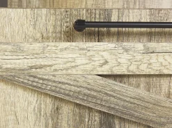 Beliani Senkki 2 Laatikkoa 2 Ovea Vaalea Puu/Musta Salter Cheap