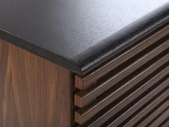 Beliani Senkki 2 Liukuovea 4 Hyllya Tumma Puu Perth Best