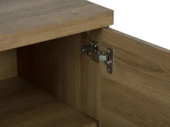 Beliani Senkki 2 Ovea 4 Hyllya Tumma Puu Timber Best Sale