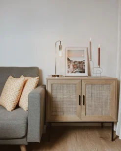 Beliani Senkki 2 Ovea 4 Hyllya Vaalea Puu Pasco Best Sale