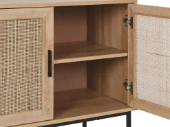 Beliani Senkki 2 Ovea 4 Hyllya Vaalea Puu Pasco Best Sale