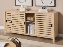 Beliani Senkki 3 Ovea 6 Hyllya Vaalea Puu Randa Cheap