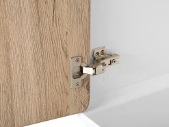 Beliani Senkki 2 Ovea 4 Hyllya Valkoinen/Vaalea Puu Milo Outlet