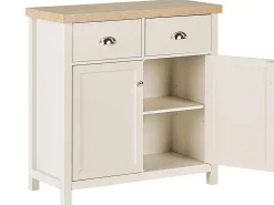 Beliani Senkki 2 Ovea 2 Laatikkoa Kermanvalkoinen/Vaalea Puu Clio Hot