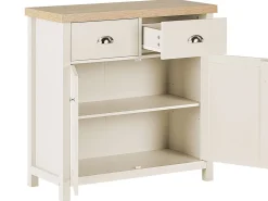 Beliani Senkki 2 Ovea 2 Laatikkoa Kermanvalkoinen/Vaalea Puu Clio Hot