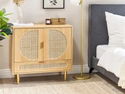 Beliani Senkki 2 Ovea Laatikko Vaalea Puu Potosi Discount