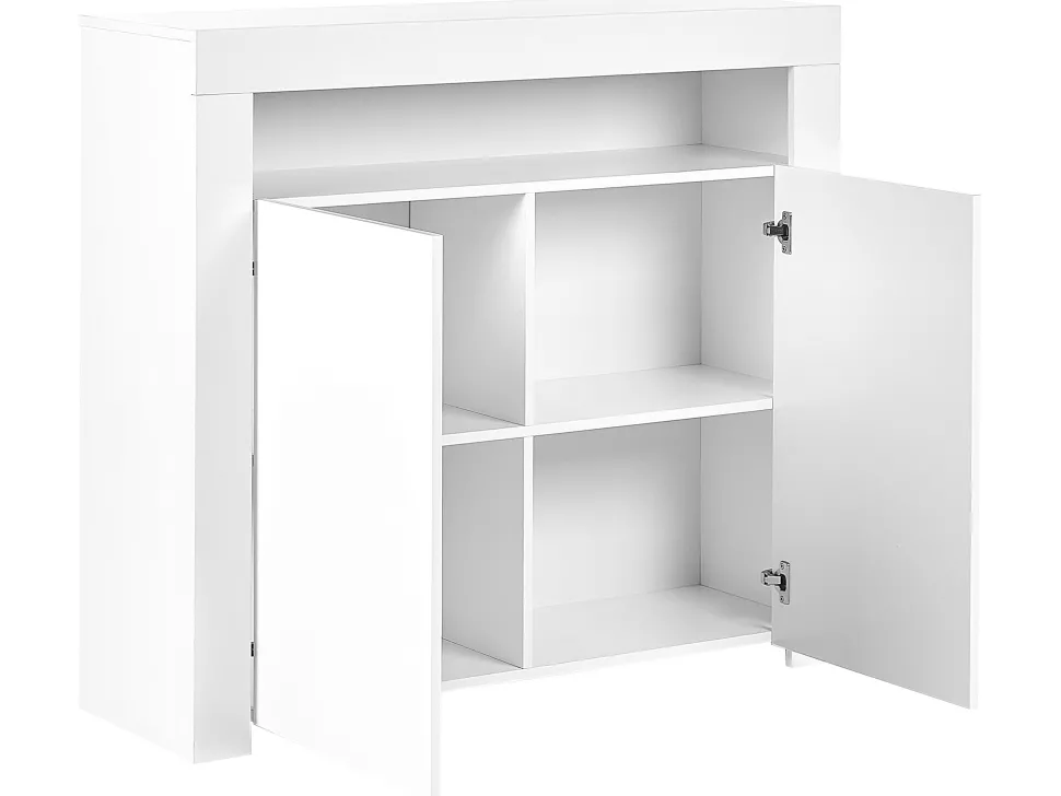 Beliani Senkki 2 Ovea Led-Valo Valkoinen Covina Clearance