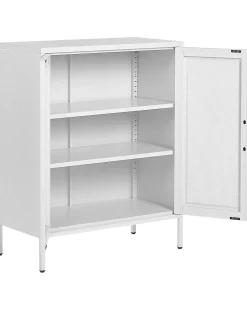 Beliani Senkki Teras 2 Ovea 3 Hyllya Valkoinen Wakatipu Store