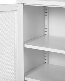 Beliani Senkki Teras 2 Ovea 3 Hyllya Valkoinen Wakatipu Store