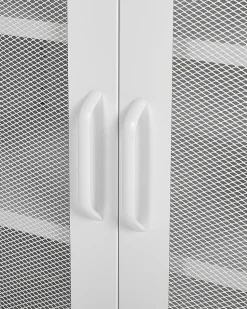 Beliani Senkki Teras 2 Ovea 3 Hyllya Valkoinen Wakatipu Store