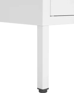 Beliani Senkki Teras 2 Ovea 3 Hyllya Valkoinen Wakatipu Store