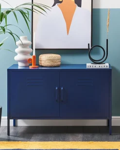 Beliani Senkki Teras 2 Ovea 2 Hyllya Laivastonsininen Uria Store