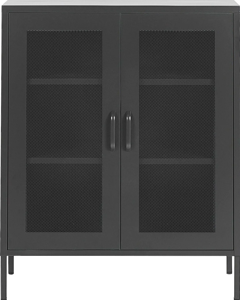 Beliani Senkki Teras 2 Ovea 3 Hyllya Musta Wakatipu Cheap