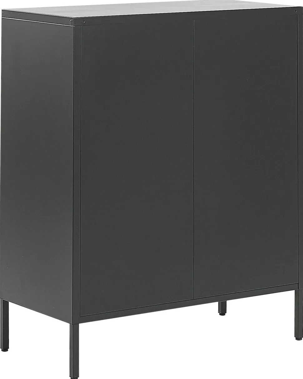 Beliani Senkki Teras 2 Ovea 3 Hyllya Musta Wakatipu Cheap