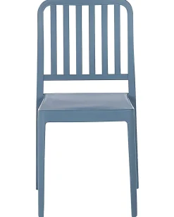 Beliani Sininen Puutarhatuoli 4 Kpl Sersale New