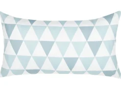 Beliani Sininen/Valkoinen Koristetyynysetti Ulkokayttoon 40 X 70 Cm 2Kpl Trifos Best