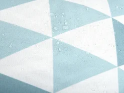 Beliani Sininen/Valkoinen Koristetyynysetti Ulkokayttoon 40 X 70 Cm 2Kpl Trifos Best