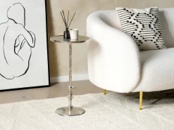 Beliani Sivupoyta Alumiini Hopea Meda Best Sale