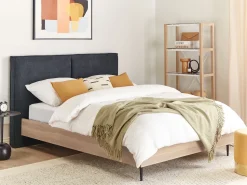 Beliani Sivupoyta Alumiini Musta Eucla Online