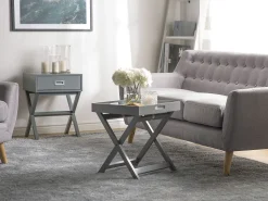 Beliani Sivupoyta Harmaa Chester Clearance