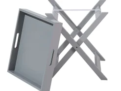 Beliani Sivupoyta Harmaa Chester Clearance