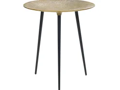 Beliani Sivupoyta Kulta/Musta Waipu Cheap