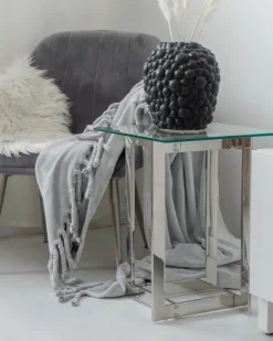 Beliani Sivupoyta Lasitasolla Rosteri Hopea Crystal Cheap