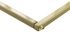 Beliani Sivupoyta Marmorikuvio Valkoinen/Kulta Pandale Clearance