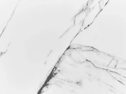 Beliani Sivupoyta Marmorikuvio Valkoinen/Kulta Pandale Clearance