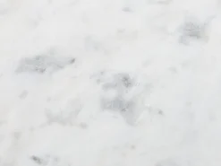 Beliani Sivupoyta Marmori/Rauta Valkoinen/Musta Taree Outlet