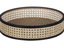 Beliani Sivupoyta Metalli Musta/Luonnonvari Vienna Sale