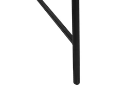 Beliani Sivupoyta Metalli Musta/Luonnonvari Vienna Sale