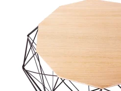 Beliani Sivupoyta Metalli Säilytystila Musta Elida Shop