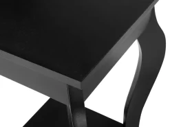 Beliani Sivupoyta Musta Avon Cheap