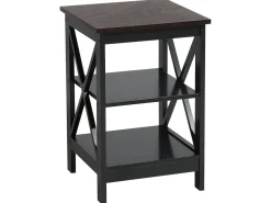 Beliani Sivupoyta Musta Foster Sale