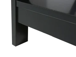 Beliani Sivupoyta Musta Foster Sale