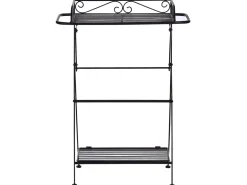 Beliani Sivupoyta Rauta Musta Ancud Hot