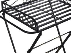 Beliani Sivupoyta Rauta Musta Ancud Hot