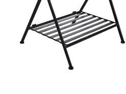 Beliani Sivupoyta Rauta Musta Ancud Hot