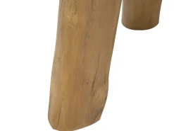 Beliani Sivupoyta Tiikki Vaaleanruskea Kelsey Discount