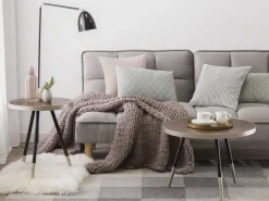 Beliani Sivupoyta Tumma Puu/Hopea Ramona Best