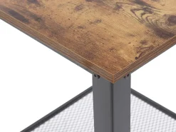 Beliani Sivupoyta Tumma Puu/Musta Aston Discount