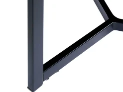 Beliani Sivupoyta Tumma Puu/Musta Tippo Cheap