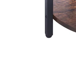 Beliani Sivupoyta Tumma Puu/Musta Tolar Online