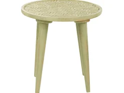 Beliani Sivupoytasetti Mangopuu Vaaleanvihrea 2 Kpl Maharo Cheap