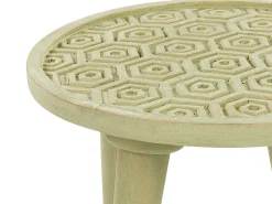 Beliani Sivupoytasetti Mangopuu Vaaleanvihrea 2 Kpl Maharo Cheap