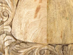 Beliani Sivupoytasetti Mangopuu Vaalea Puu 2 Kpl Saora Store