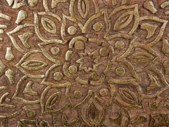 Beliani Sivupoytasetti Tumma Mangopuu 2 Kpl Ranja Flash Sale