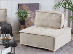 Beliani Sohvan Osa 1-Istuttava Beige Tibro Store